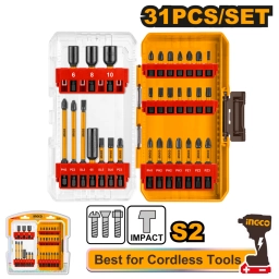 SET X31 PCS PUNTAS IMPACTO INGCO AKDL11306