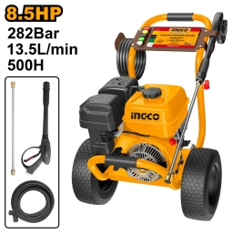 HIDROLAVADORA GASOLINA 282 BAR 8.5HP INDUSTRIAL CON ACCESORIOS INGCO GHPW2203