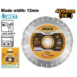 DISCO PARA MAQUINA PAVIMENTO 405MM 16 HORMIGON INGCO DMD044053