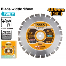DISCO PARA MAQUINA PAVIMENTO 405MM 16 ASFALTO INGCO DMD064053
